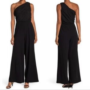NWT Pantsuit, One-Shoulder, Black, Size XL, Love x Design from Nordstrom